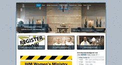 Desktop Screenshot of ihm-cc.org
